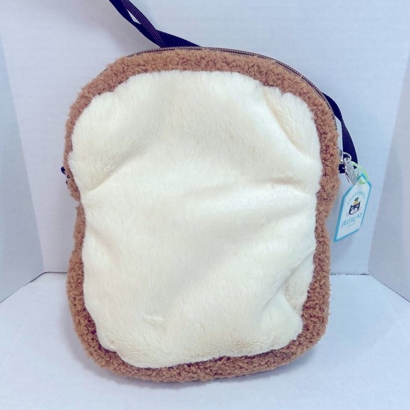Jellycat AMUSEABLE TOAST BAG crossbody BNWT PRICE FIRM - Picture 2 of 13
